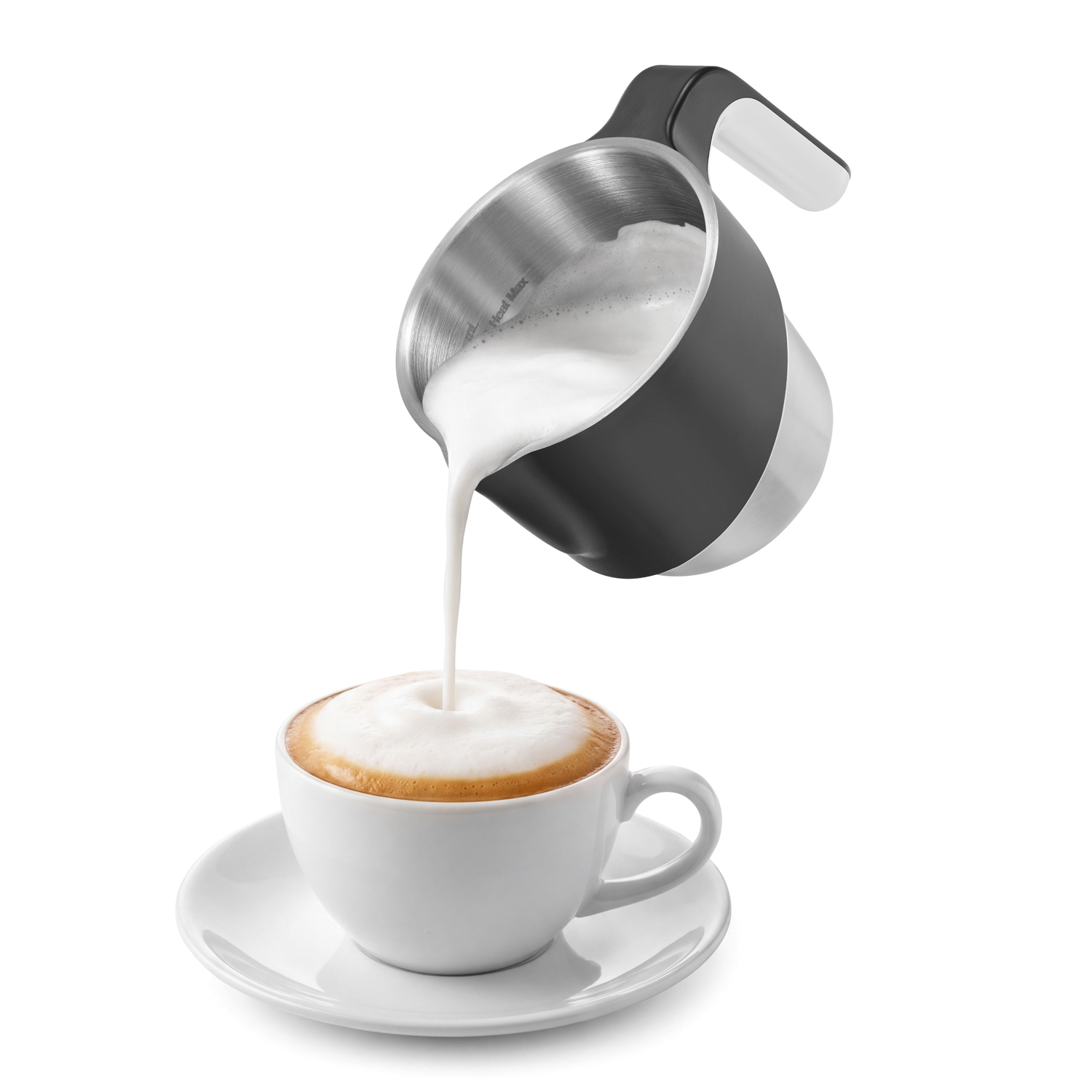 Spieniacz MilkyJug Black – do 160 ml pianki i 400 ml ciepłego mleka